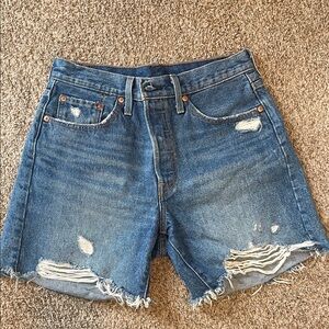 Levi's Classic Blue Jean Shorts
